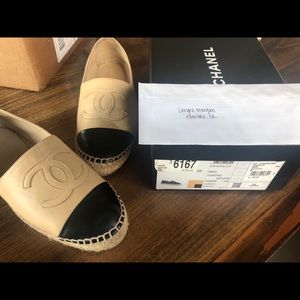 Chanel Espadrilles Size 39